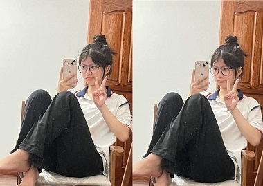 Sex nữ sinh vừa tan học đã được bạn mời trải nghiệm trò vui với củ khoai