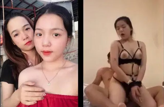 Bố mẹ đi vắng gọi bồ sang địt nhau
